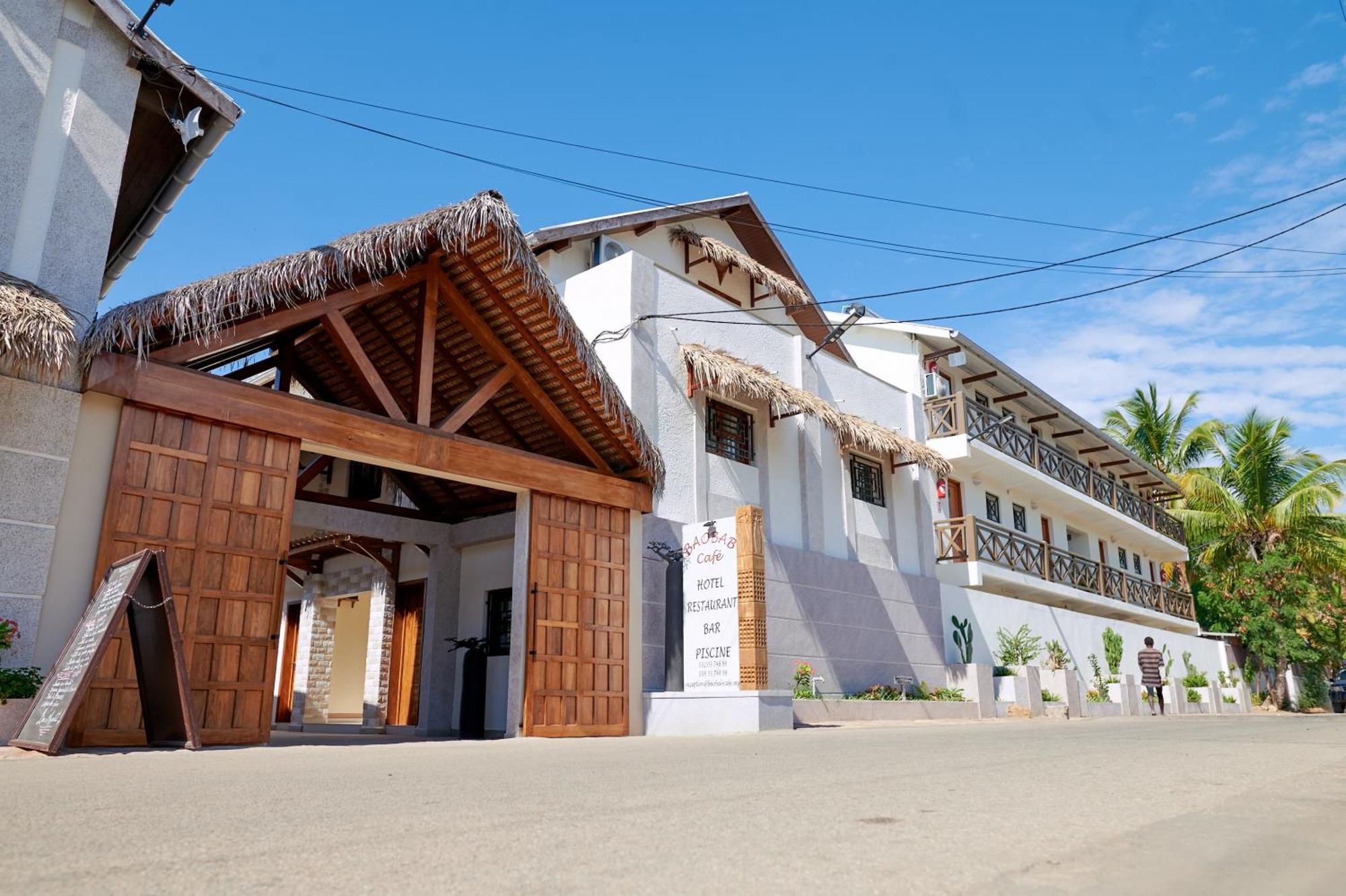 Hotel Baobab Cafe Morondava Exteriér fotografie